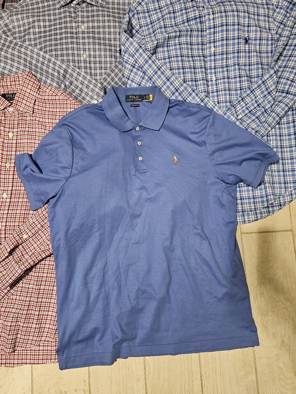 POLO Ralph Lauren Thomas Dean John Varvatos Mens Large 8 Shirt Lot Like New!